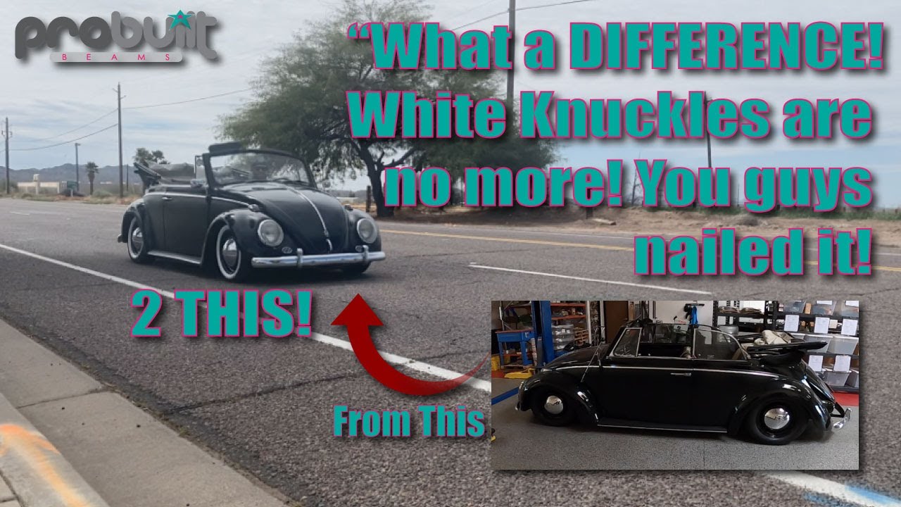 1966 Classic VW Beetle | Part 7 | What a DIFFERENCE!! Suspension completely REBUILT | Airkewld
