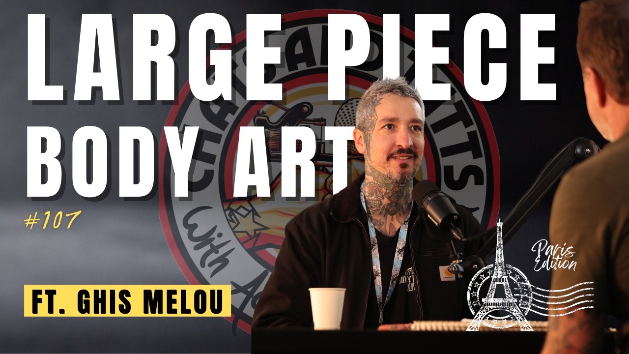 Трудности создания масштабных боди-арт-работ с участием Гиса Мелоу.