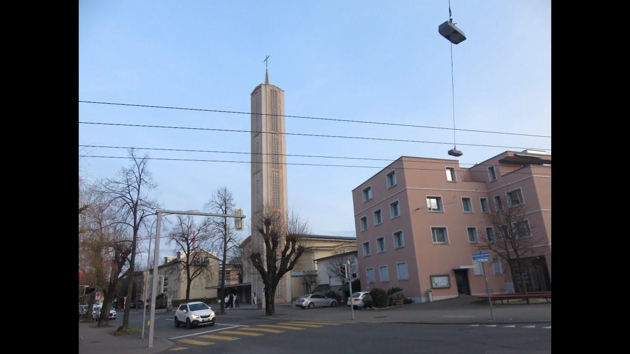 Zürich-Albisrieden ZH, Pfarrkirche St. Konrad, Vollgeläute