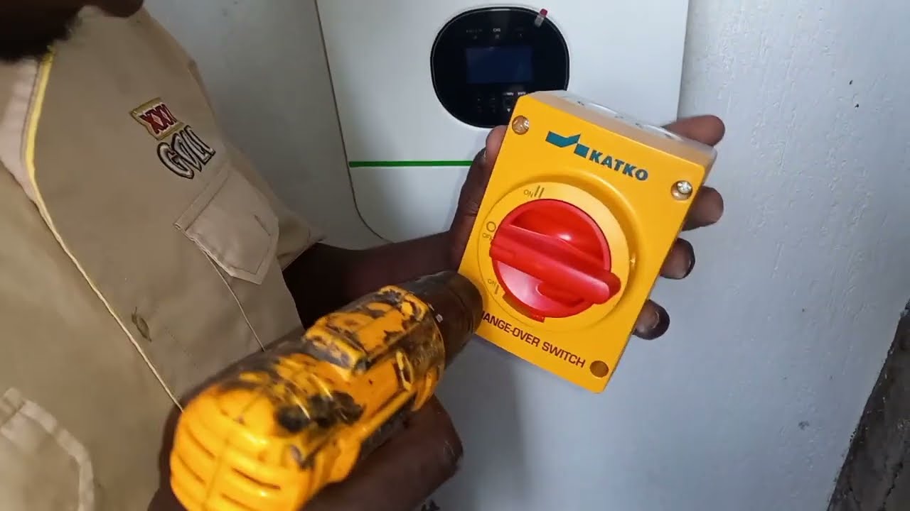 Connecting Katko Manual Changeover Switch