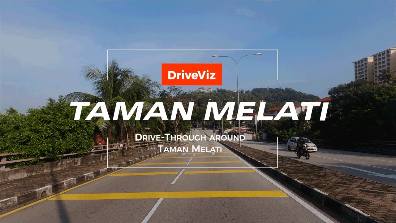 Morning Drive around TAMAN MELATI 4K during MCO 3.0