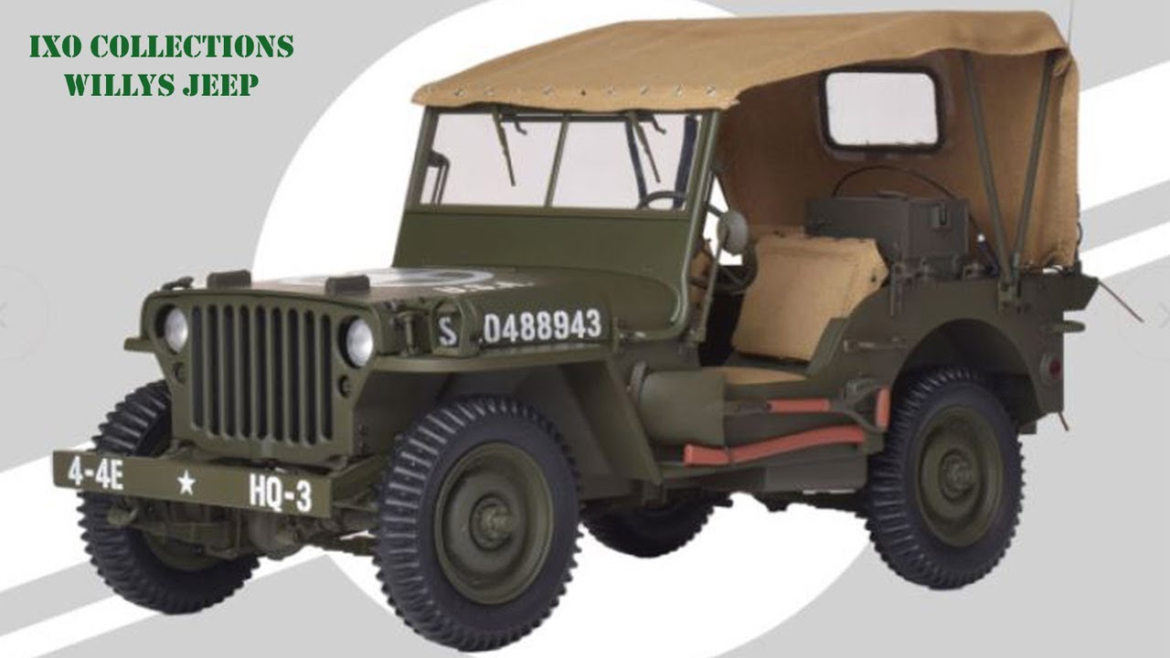 Build the iXO Collections Willys Jeep - Pack 1 - Stages 1-5