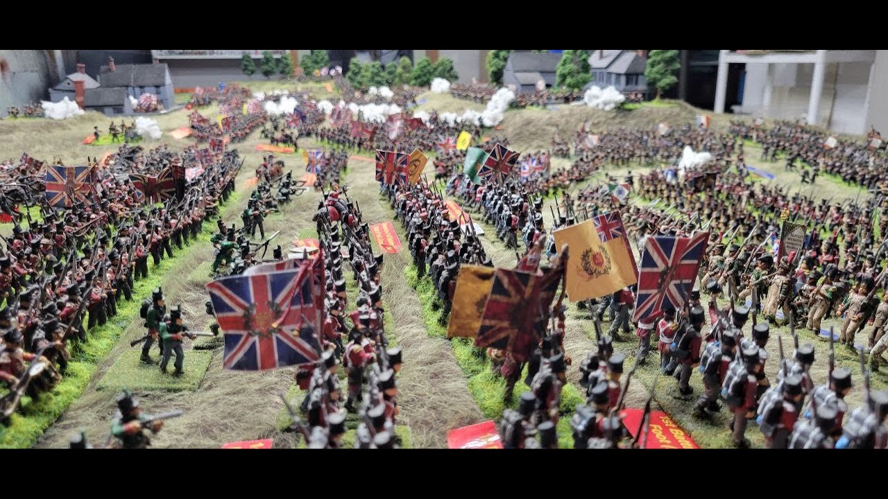 The Battle of Enghien 1815 GDA2 (General d'Armee 2 Battle Report) Napoleon vs Wellington!