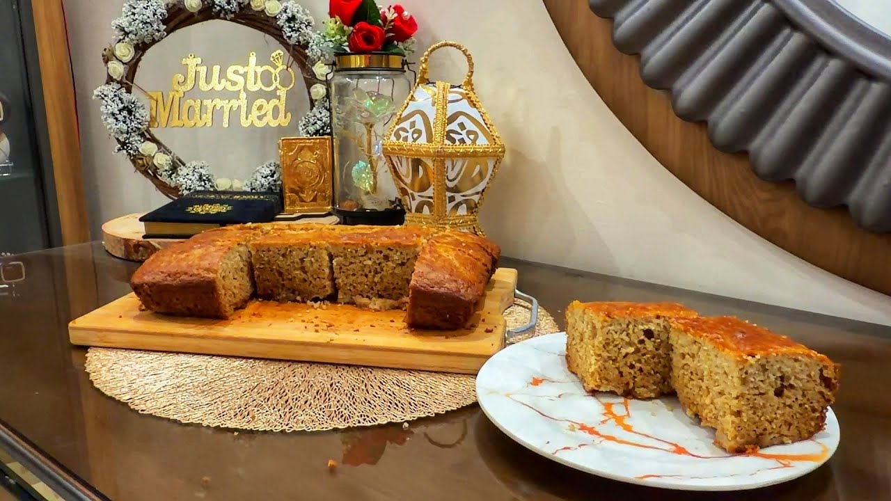 كيك الموز 😍بطريقة سهله و ازاي تطلع مرتفعه و هشة