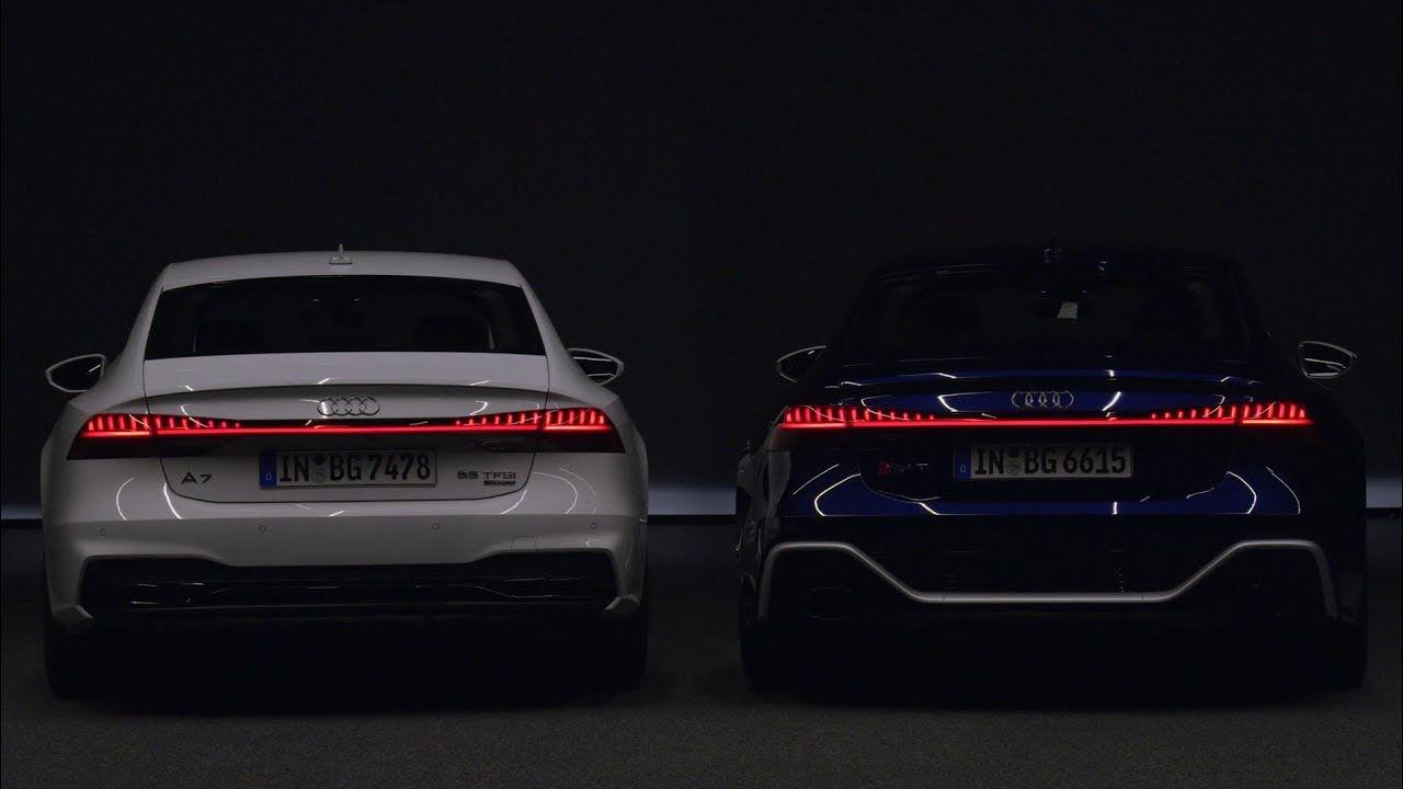 2023 Audi A8, Q8, A7, RS7 Light Signatures - Amazing Technology