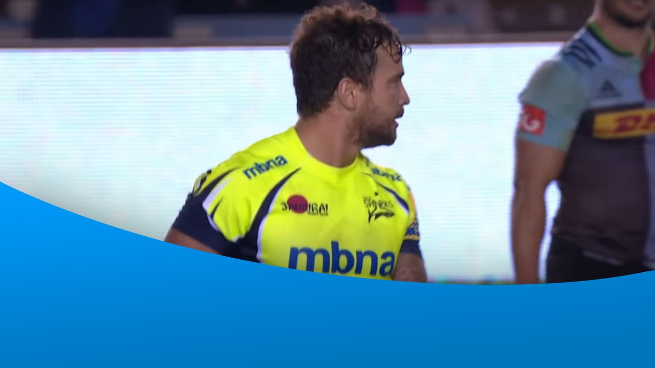 Cipriani's last ditch drop goal attempt
