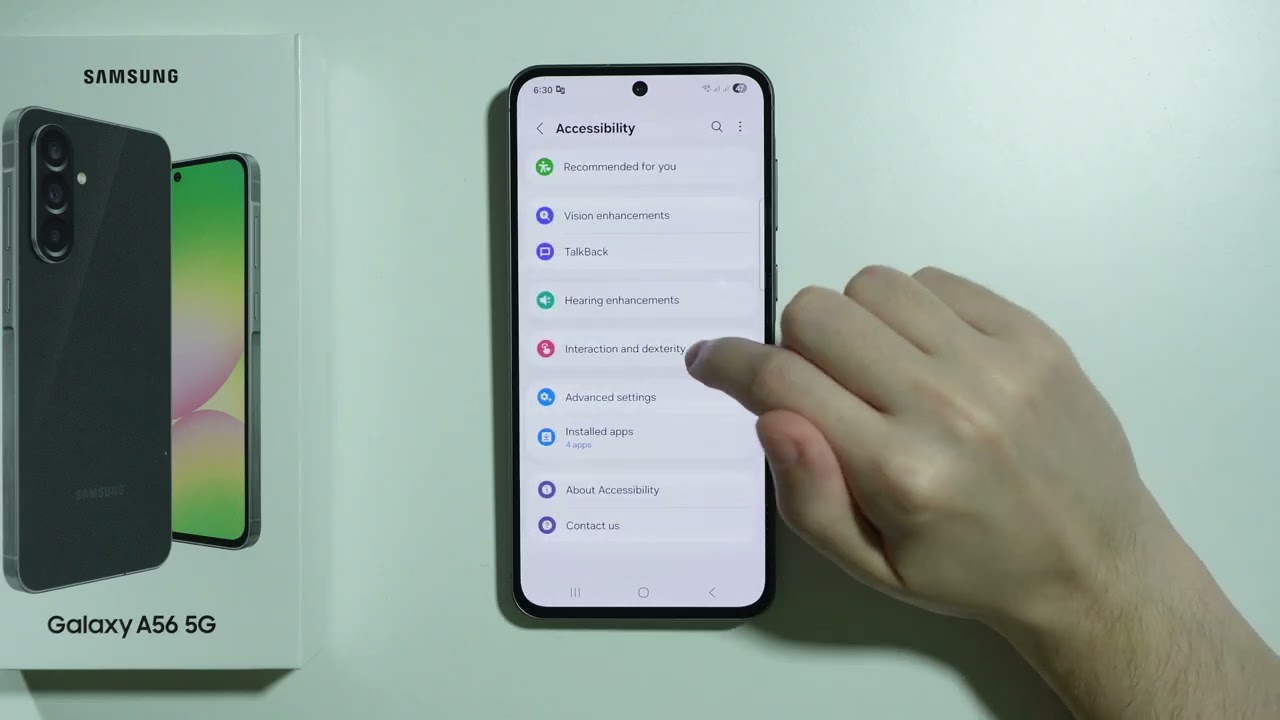 Samsung Galaxy A56 5G: How to End Calls with Power Button (Side Button)