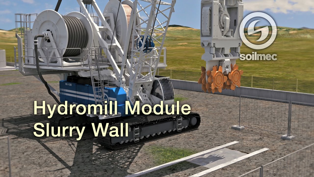Hydromill Module SH 50 Diaphragm/Slurry walls Soilmec [150m & 250 mt deep]