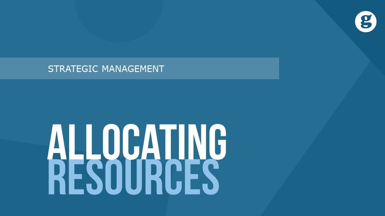 Allocating Resources
