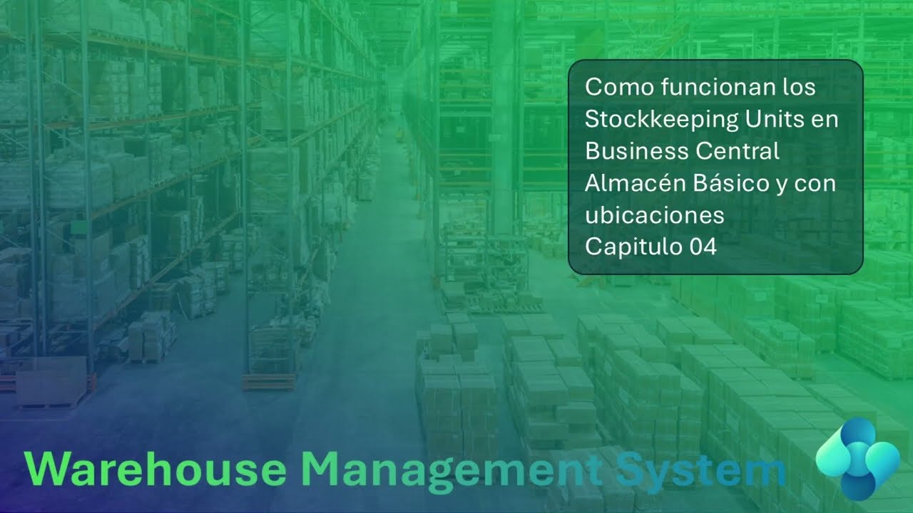 Entrenamiento - WMS 04, Almacenes Básicos con Ubicaciones y capacidades