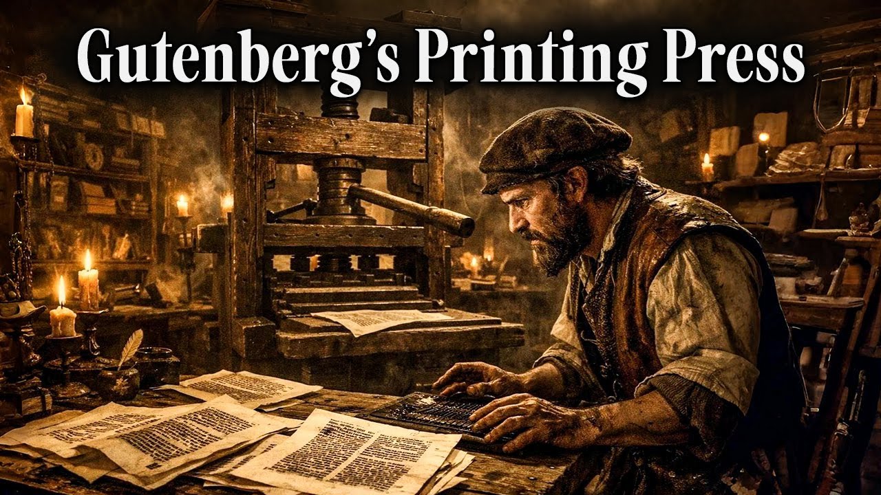 Gutenberg’s Printing Press in the 1400s