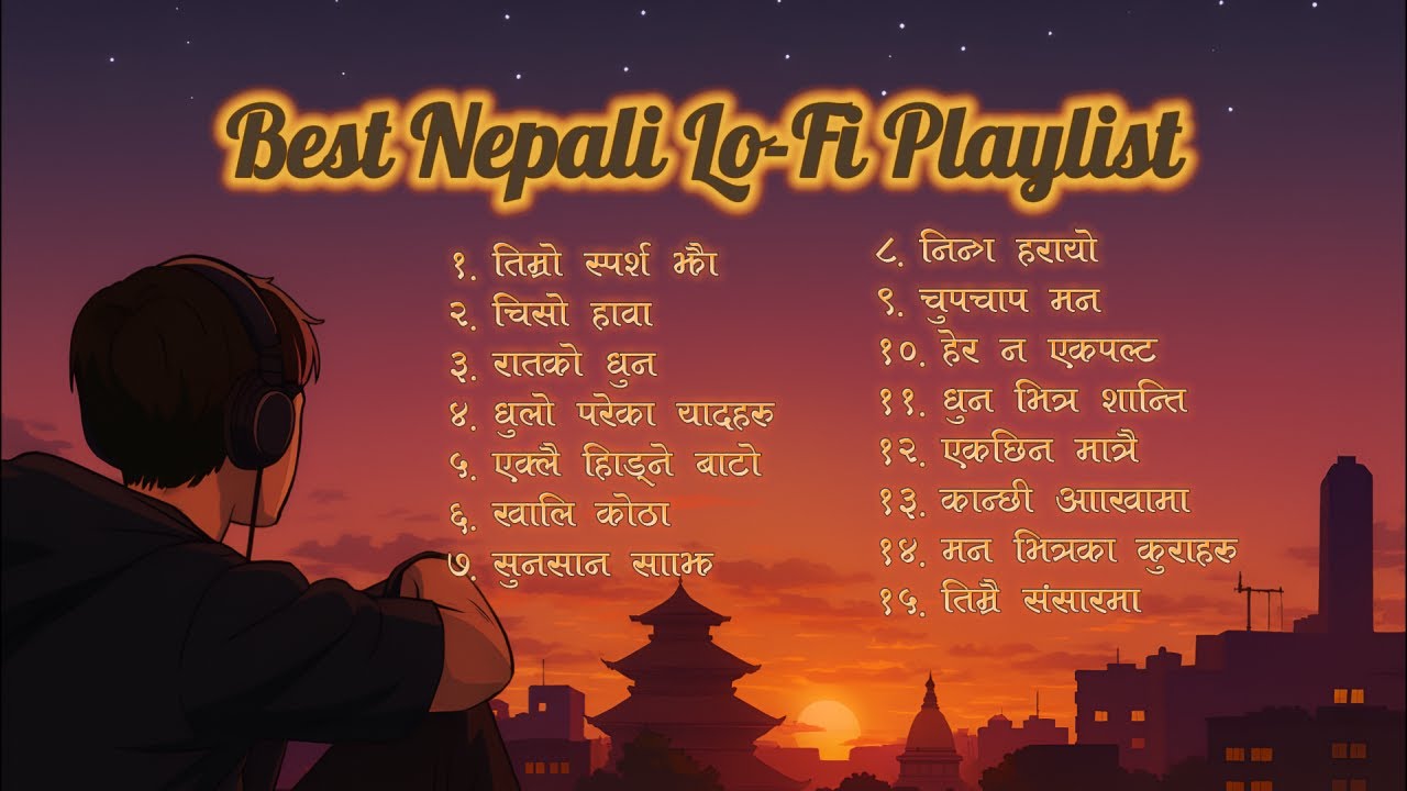 Chill Nepali Pop Songs Playlist 2025 | Dreamy Lo-fi Collection for Cozy Nights - Phospenes