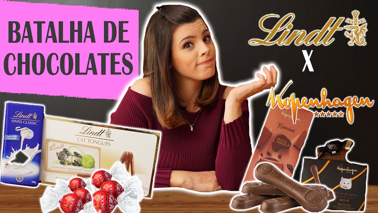 LINDT VS KOPENHAGEN - A BATALHA | EXPERIMENTANDO | TPM por Ju Ferraz