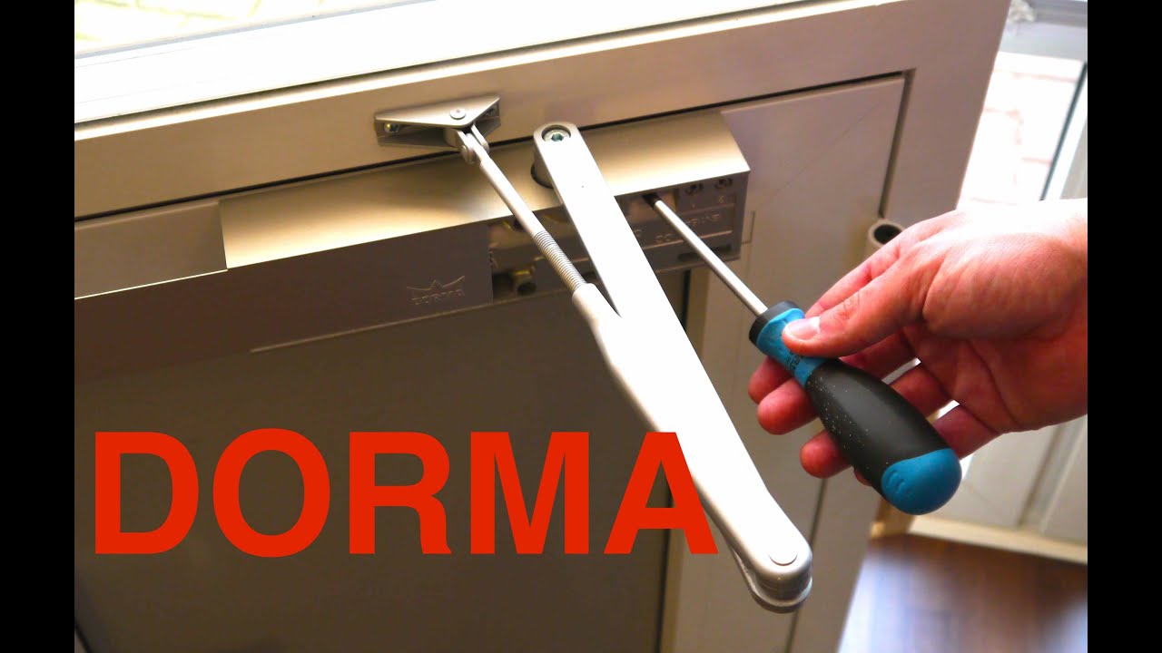 Türschließer DORMA Montage Anleitung