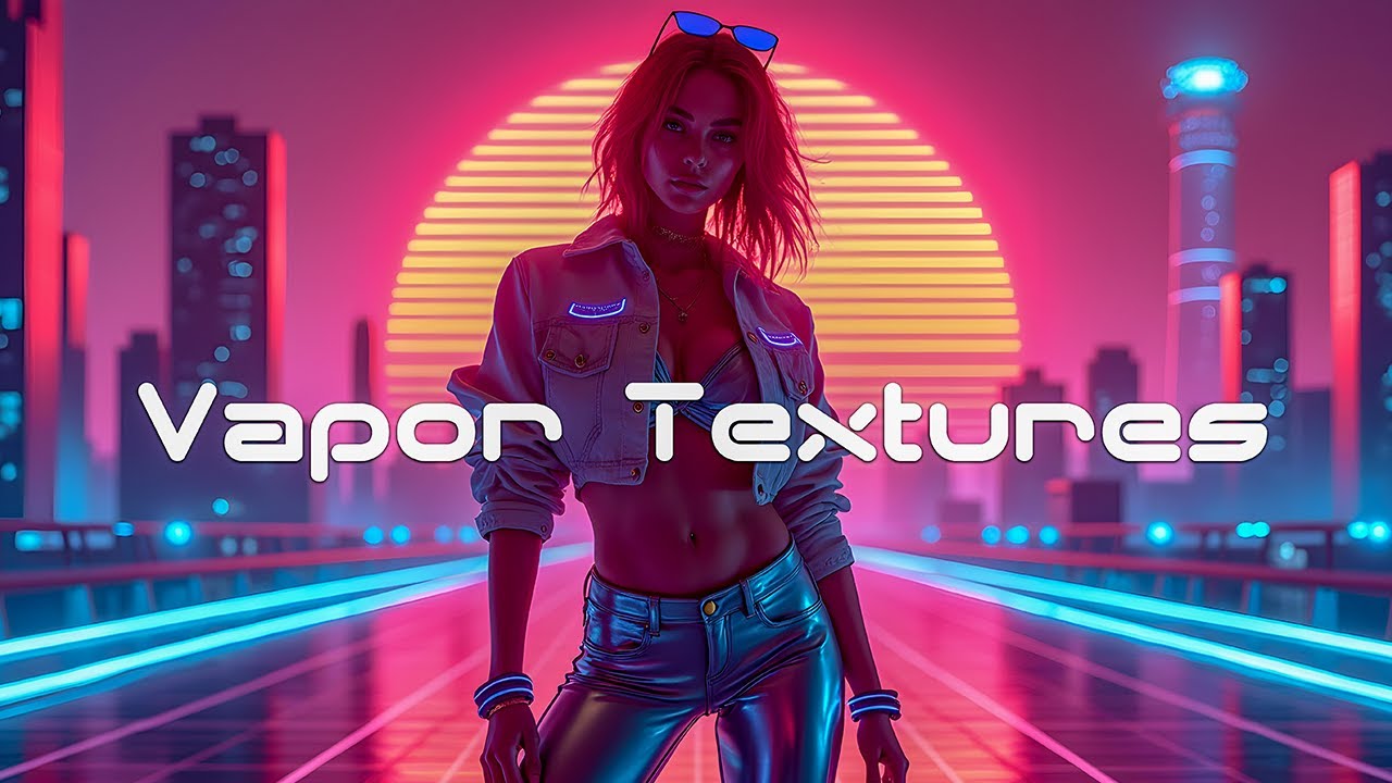 Vapor Textures | Chillstep Beats for Relaxation & Focus | Futuristic Vibes