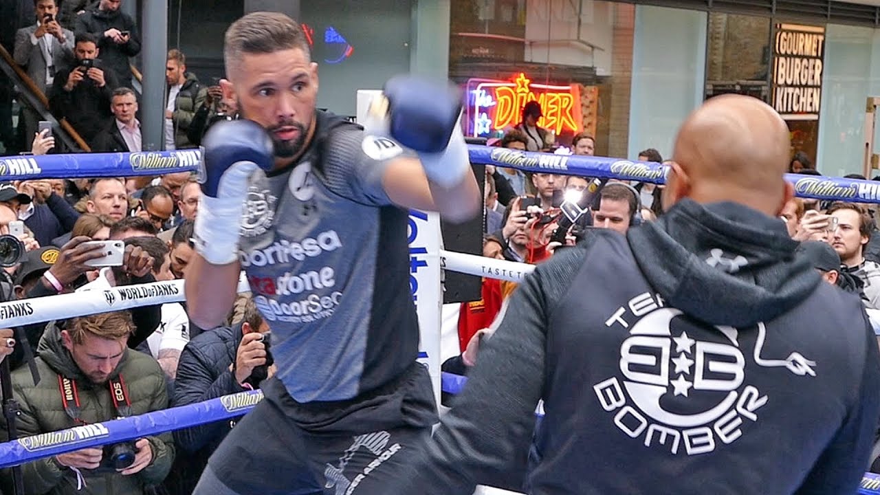Tony Bellew HIGH SPEED PAD WORKOUT vs David Haye | The Rematch