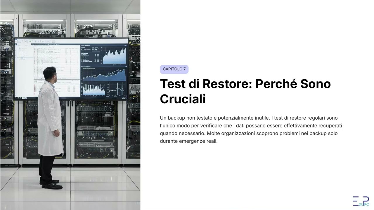 Modulo 8. Lezione 2 : Protezione e Backup dei Dati