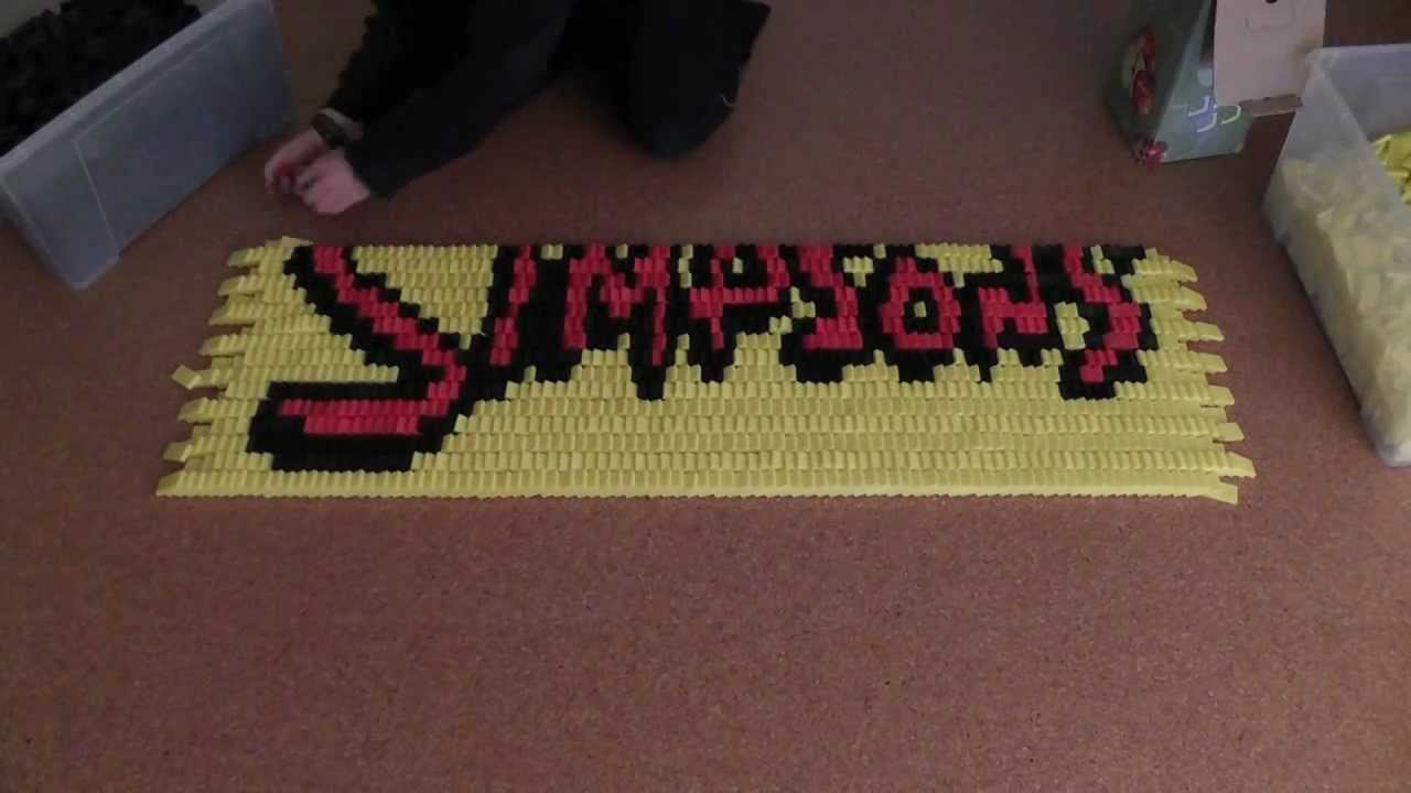 Domino Day 2011 - The Simpsons EXTRAS