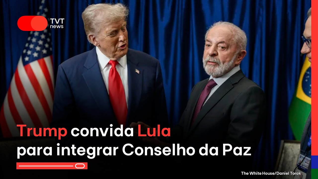 #aovivo Trump convida Lula para integrar Conselho da Paz; BC decreta liquidação do Will Bank