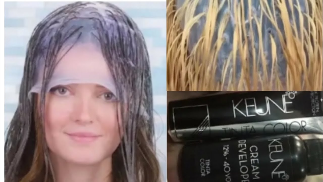Keune  hair  color cut down with highlights/Face On Beauty Salon by Shagufta Abbas 