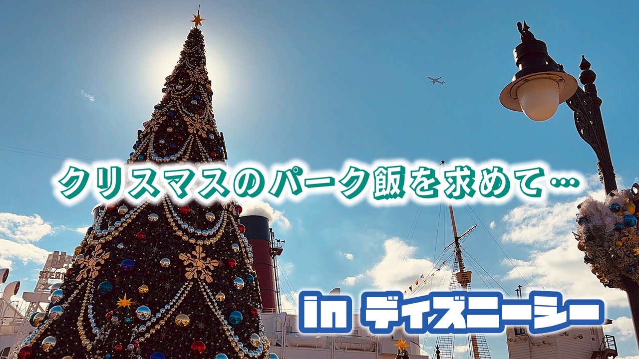 【パーク飯が食べたくて】クリぼっちだって楽しんだもん勝ち【Vlog】