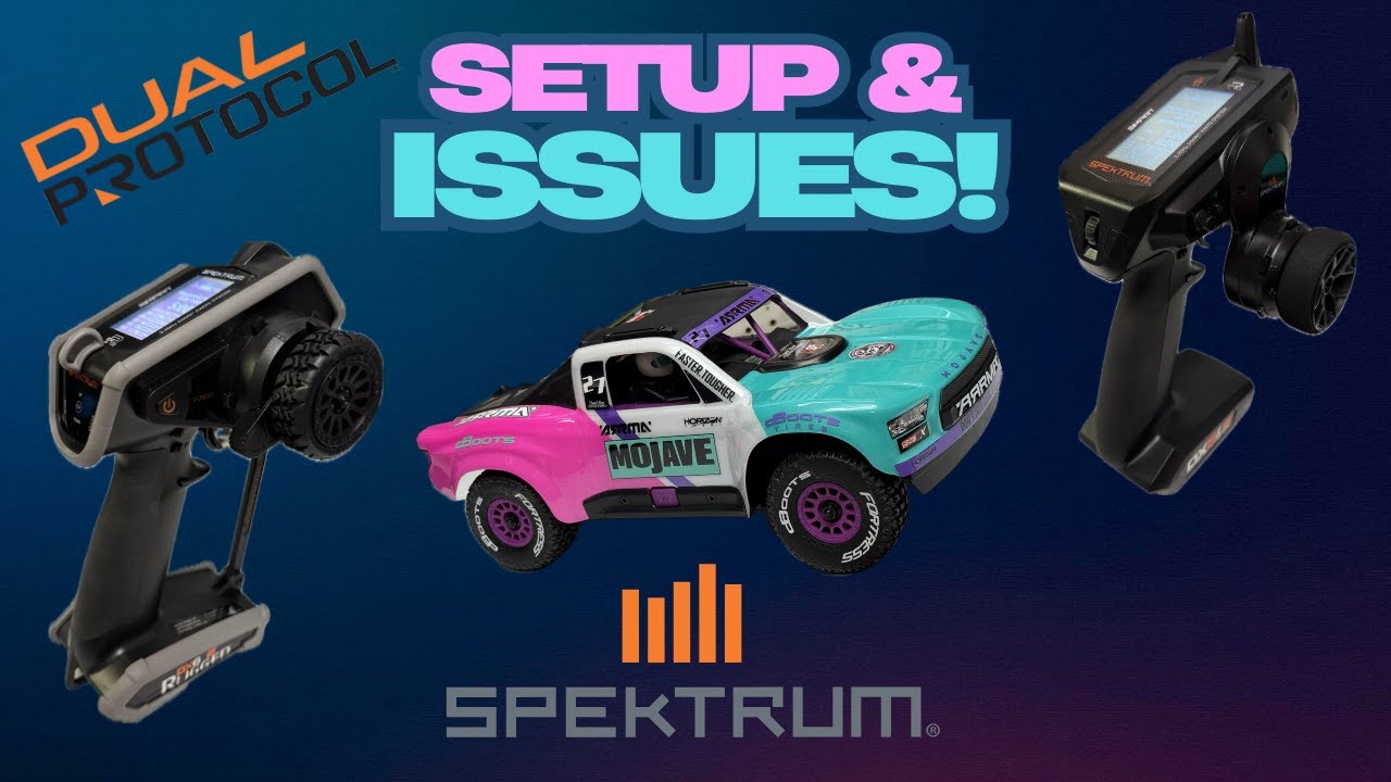 Spektrum Dual Protocol Update (Using DX5 Pro, DX6 Rugged with 223S ESC)