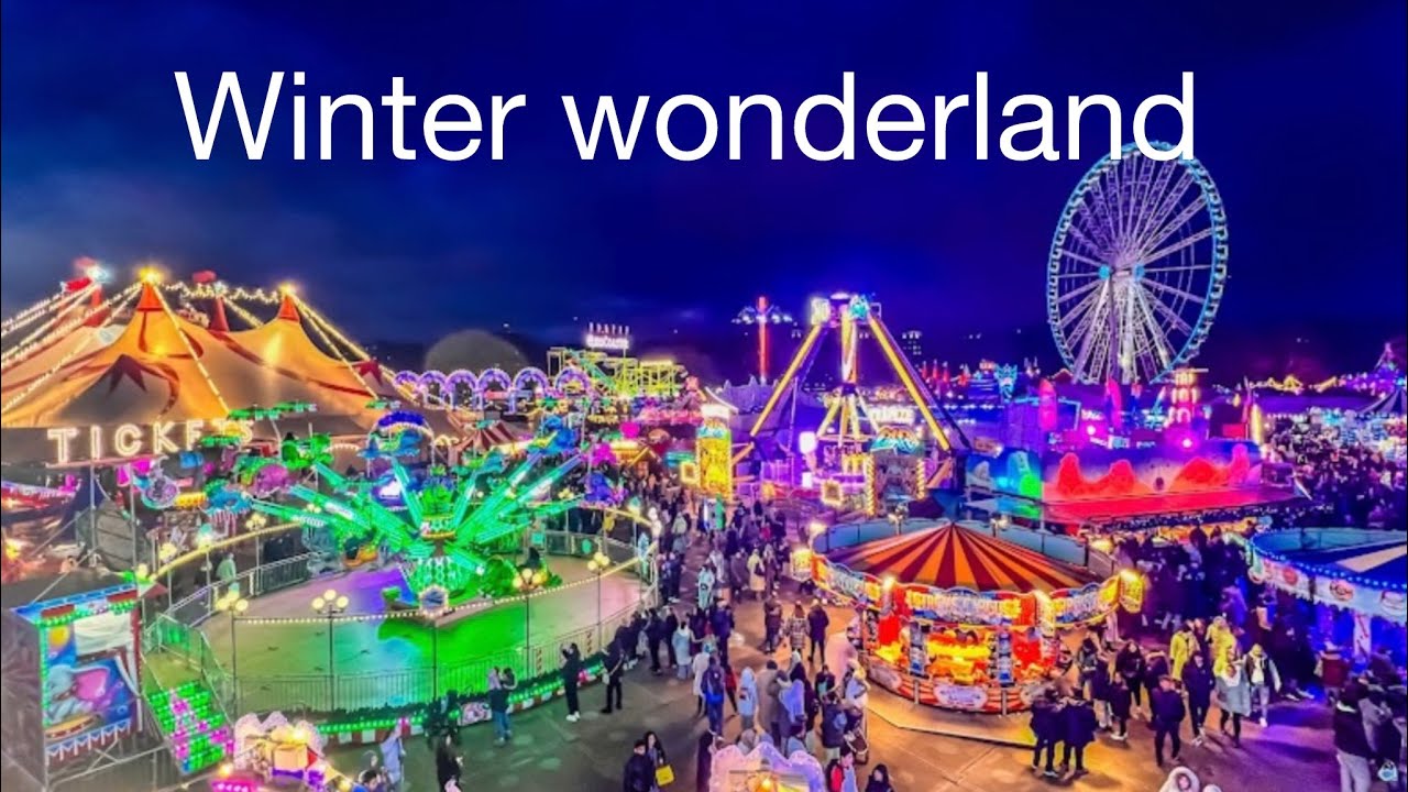 Winter wonderland London #winterwonderland #londonlife #funtime 
