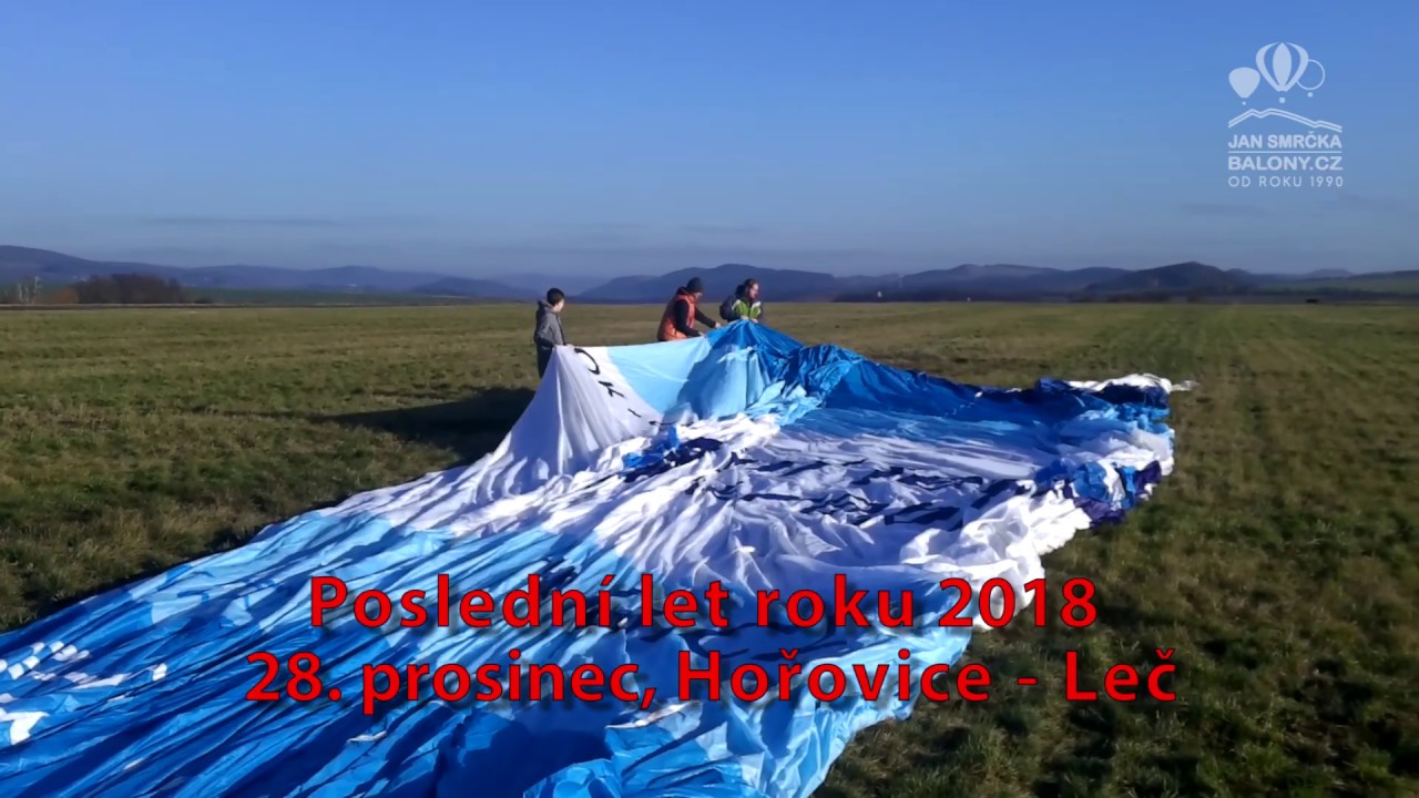 Vánoční let 2018 -  Honza Smrčka - Balony.cz