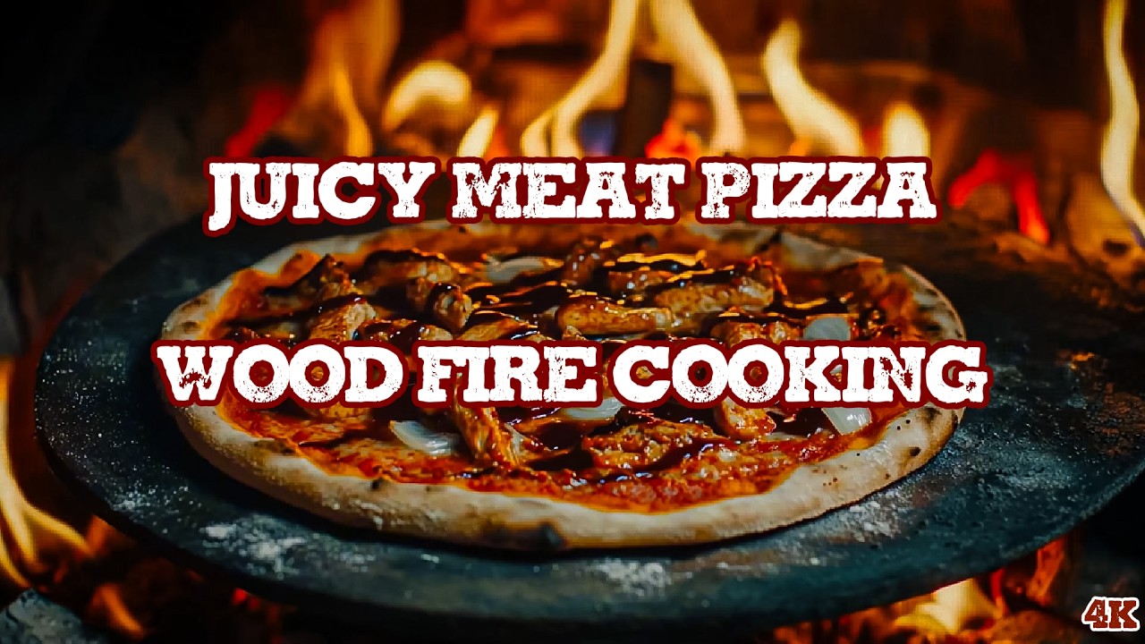 Wood Fired Pizza LIVE — Cozy Campfire Cooking & Relaxing Nature Sounds (Crackling Fire Ambien)