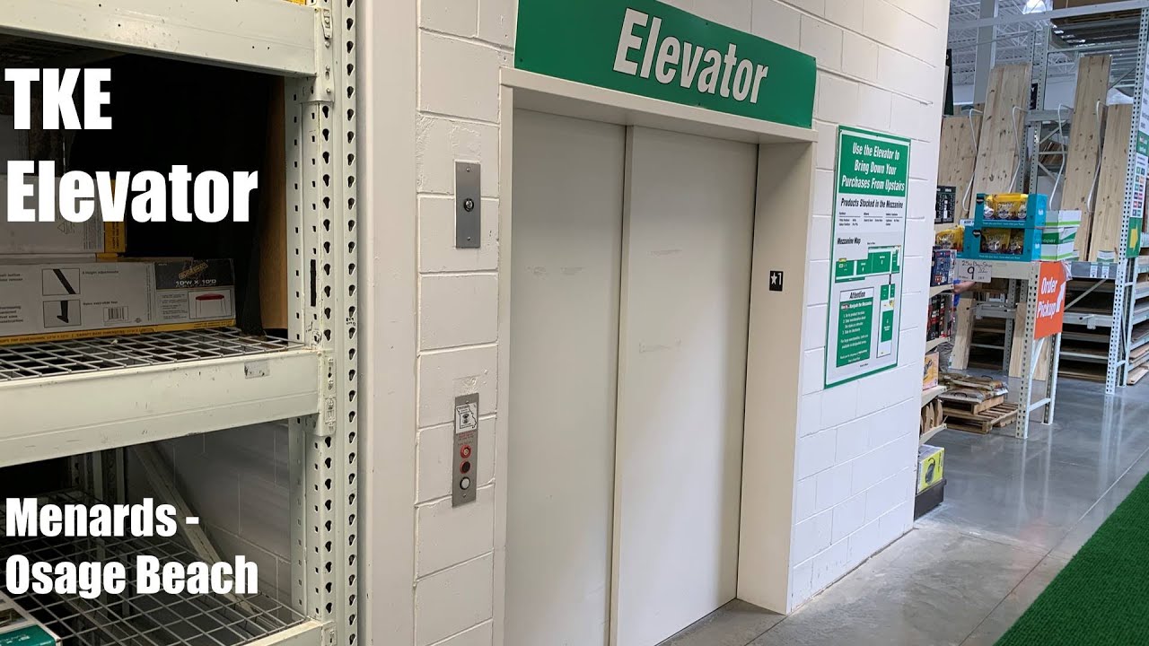 Wonderful Thyssenkrupp Hydraulic Elevator @ Menards - Osage Beach, MO