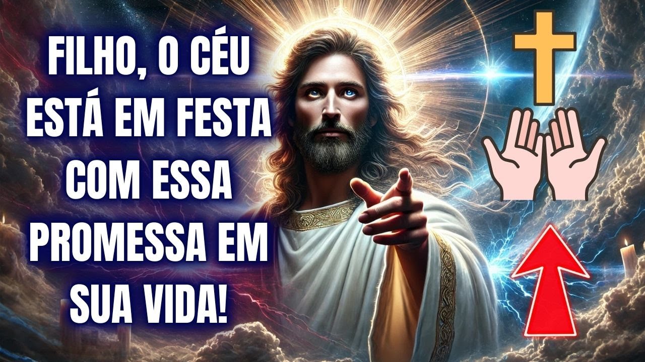 💖JESUS ESTÁ AQUI! A SUA MÃO TE TOCOU E UM MILAGRE IMINENTE ESTÁ CHEGANDO