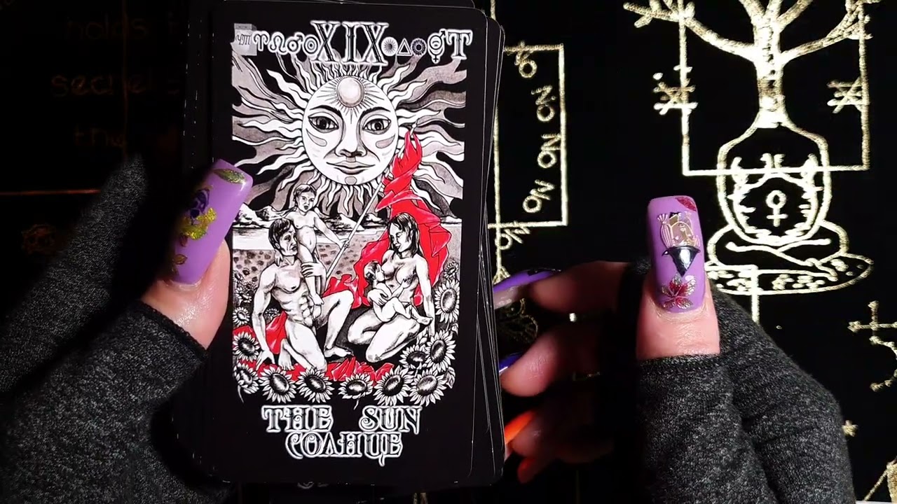 Обзор колоды Таро Тёмных Откровений / Tarot review Tarot of Dark Revelations ♣️♥️♠️♦️