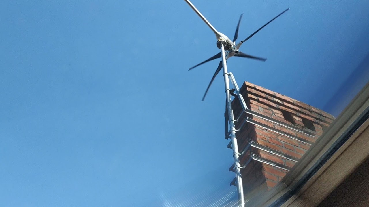 Turbina wiatrowa Ista Breeze i-2000 5-śmigieł karbonowych. Uzysk prądu przy małym wietrze.