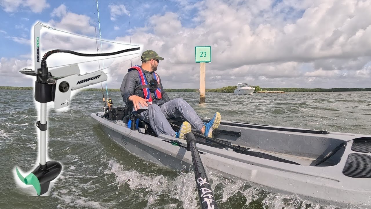 Just released! LIGHT & POWERFUL BRUSHLESS KAYAK MOTOR! NK180Pro On Ascend 133x (EXTREME WEATHER)