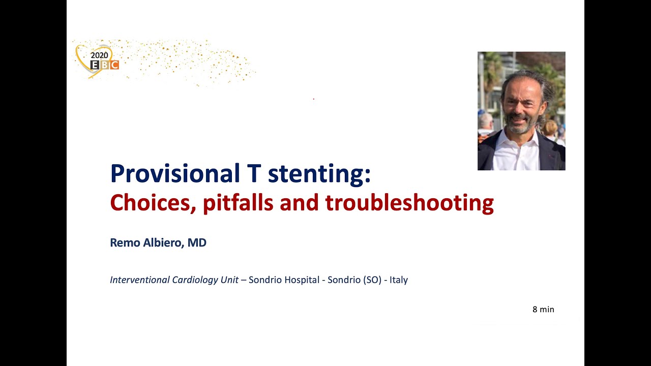 Provisional T stenting: Choices, pitfalls and troubleshooting - Dr Remo Albiero