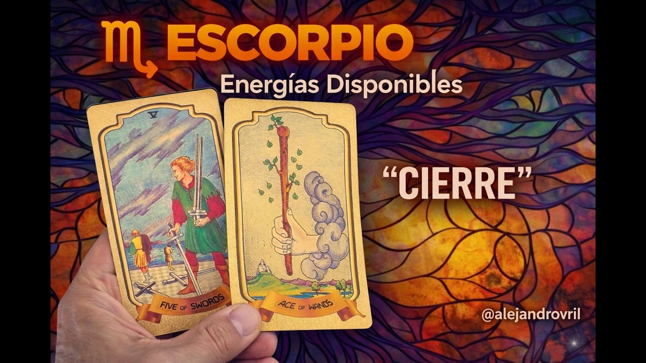 ♏ ESCORPIO | Final necesario: tomas distancia y avanzas en una nueva dirección