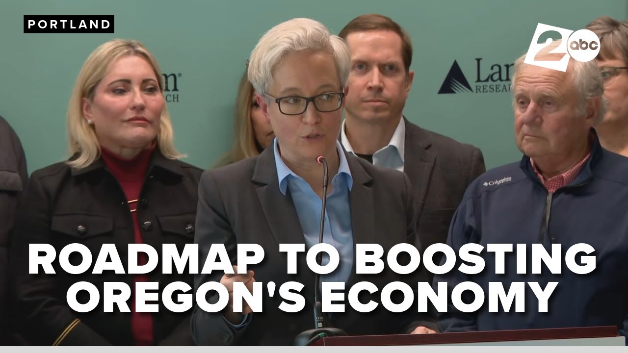 Oregon Gov. unveils roadmap to boost Oregon's economy