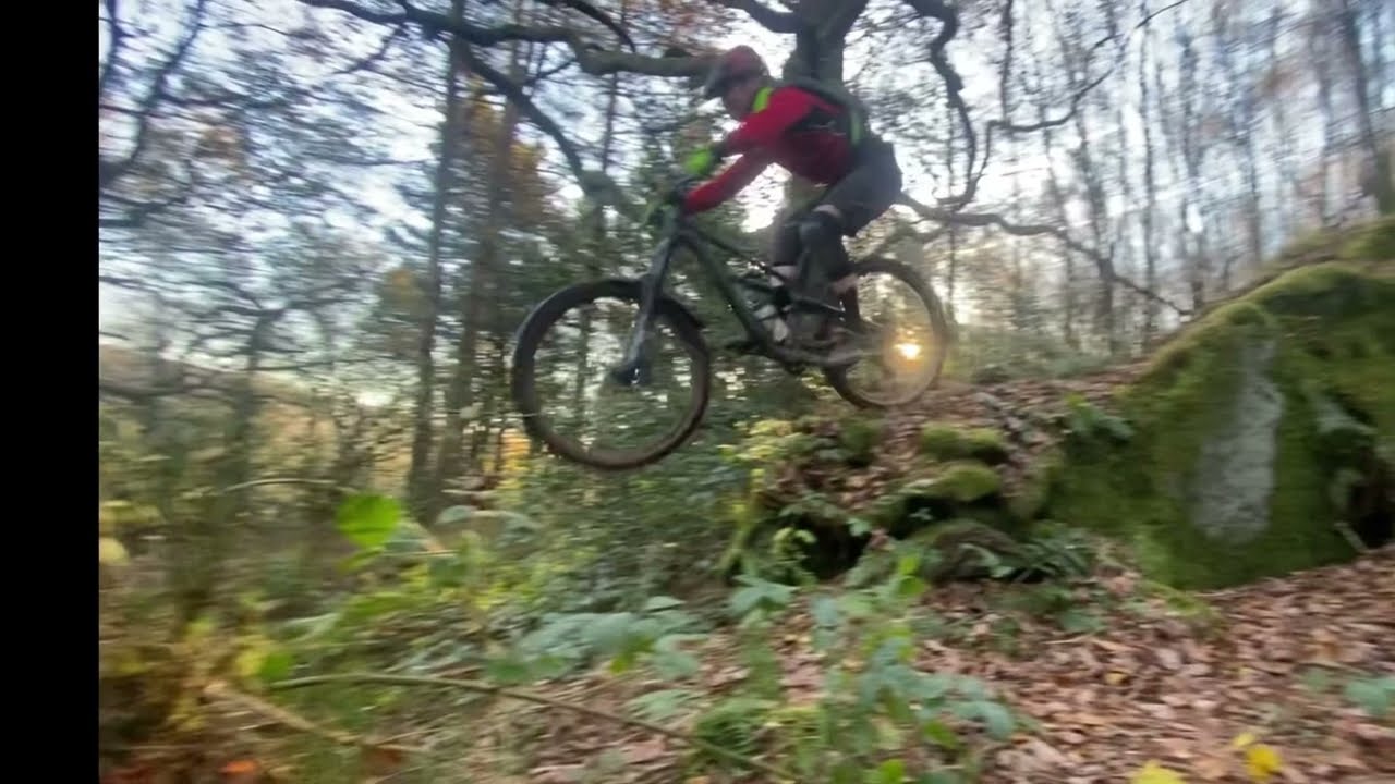 Shining cliff rock hop and drop