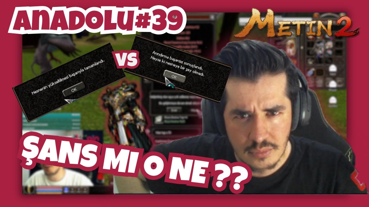 ZIRH TEK ARTI İÇİN 40 METAL YEDİ!! ÇARK ŞANSLI MI??? Metin2 TR Anadolu#39