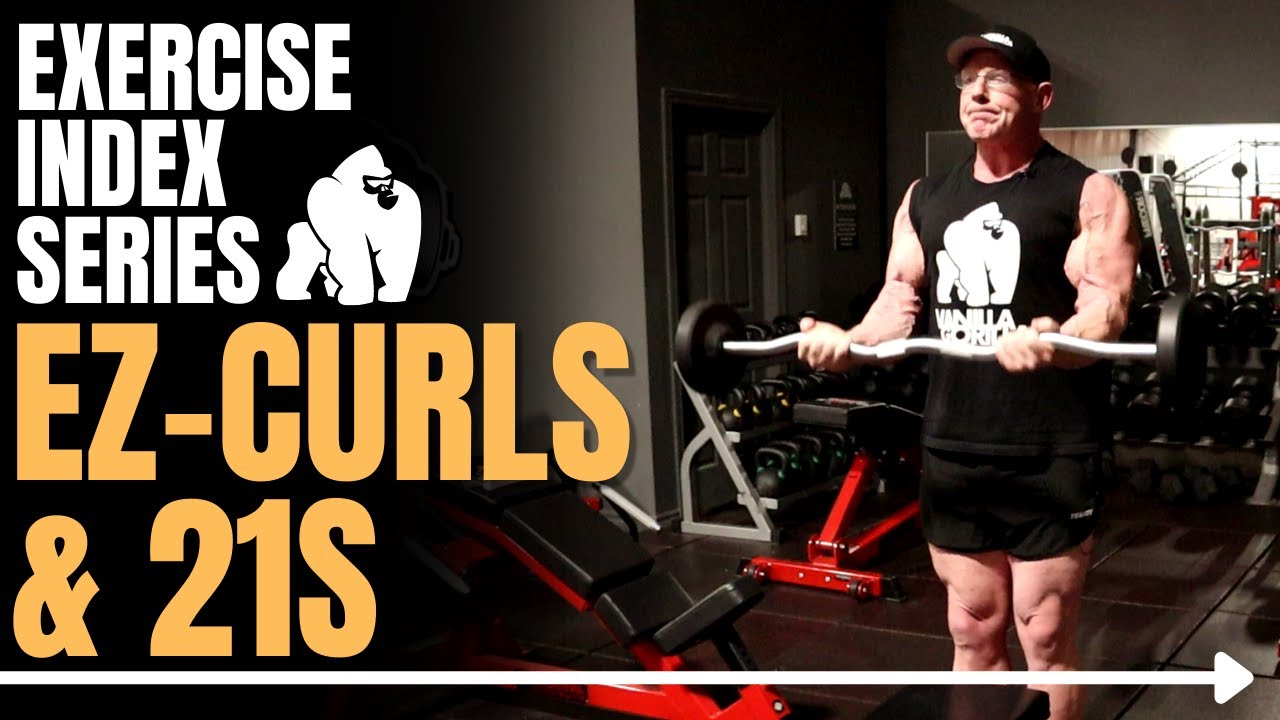 Cambered Barbell Curl Exercise Demonstration