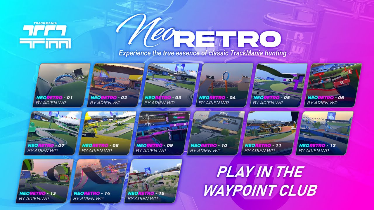 NeoRetro Campaign Author Medals | TrackMania