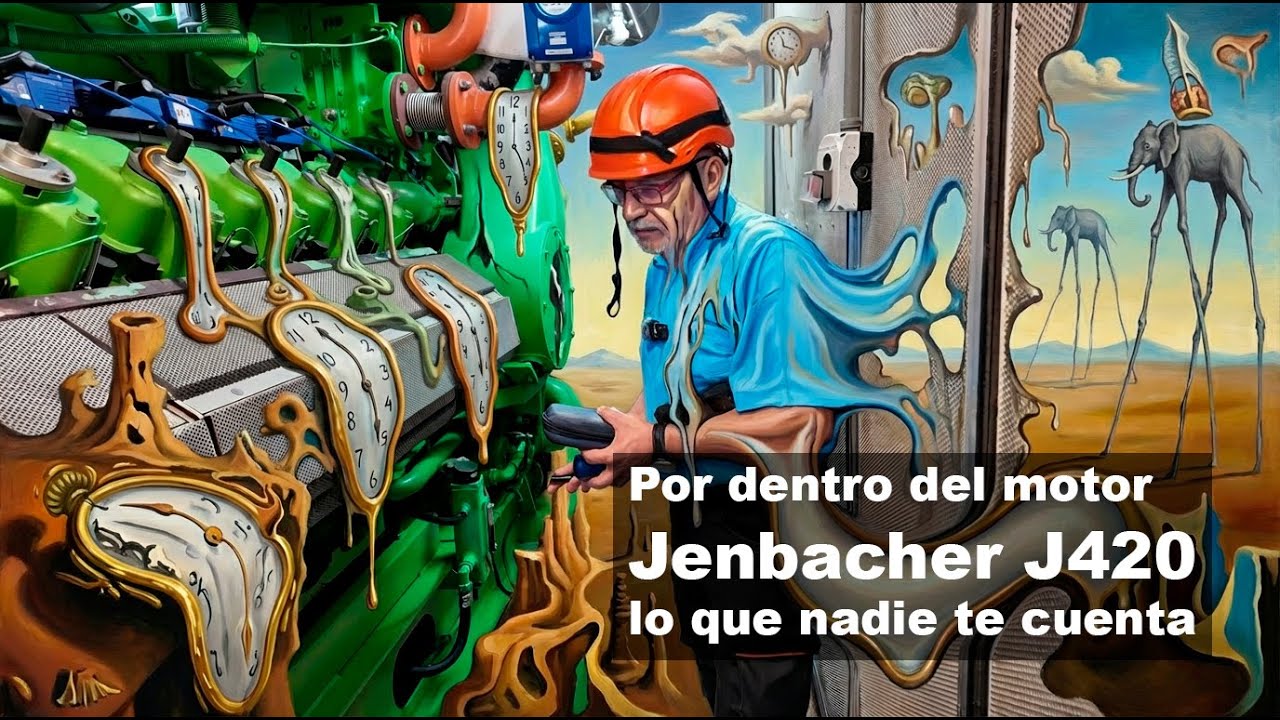 Dentro del motor Jenbacher J420. Lo que nadie te cuenta