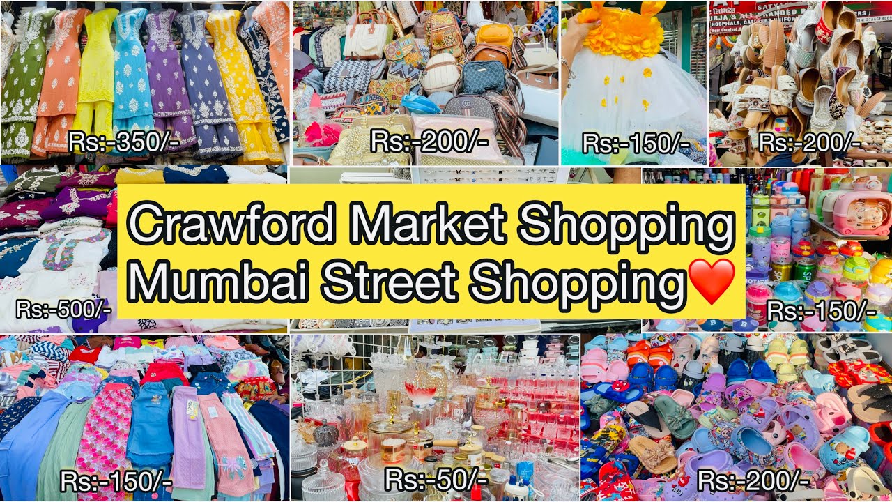 CRAWFORD MARKET SHOPPING😍 Sheikh Memon Street Shopping Video😍 #mumbai ​⁠​⁠​⁠Part-2@Prianca Solanki