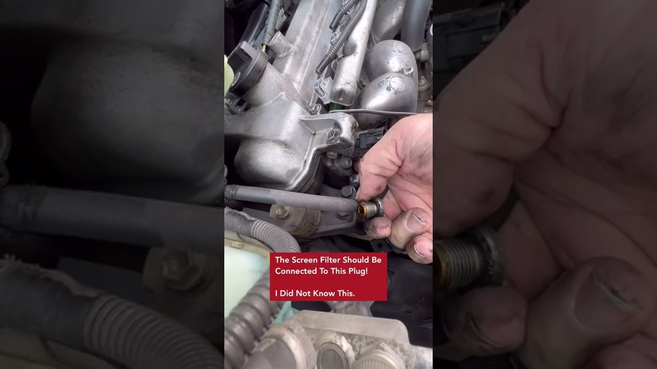 Removing VVT Filter in Gen 2 Prius (Part 1 of 2)