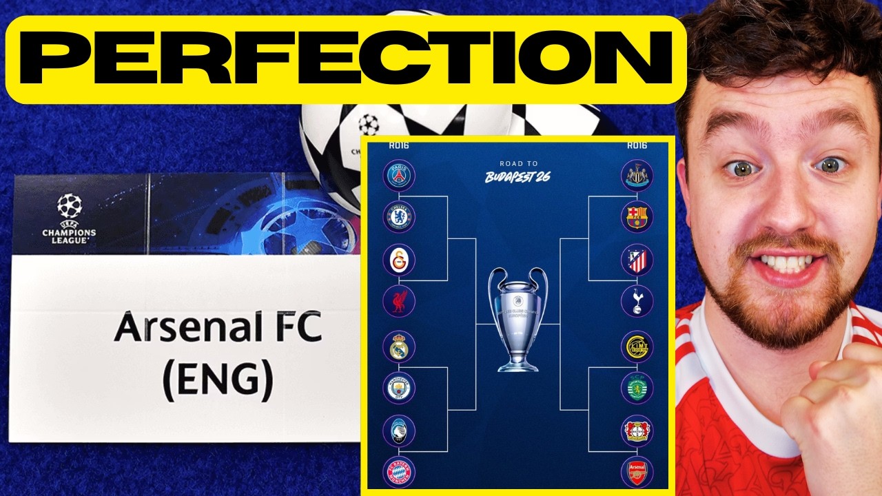 Arsenal's DREAM Champions League draw... CAME TRUE!