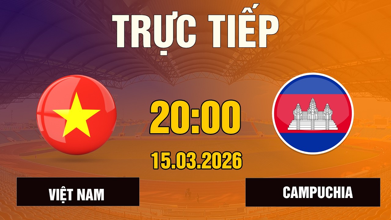 Việt Nam vs Campuchia | Thế Trận Áp Đảo Khiến Campuchia Bất Lực