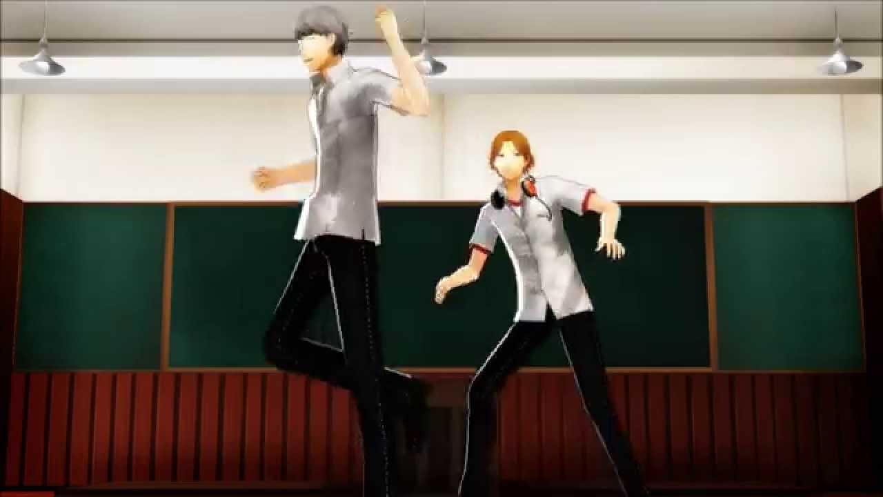 【MMDペルソナ】番長と相棒でエンゼルフィッシュ【P4】