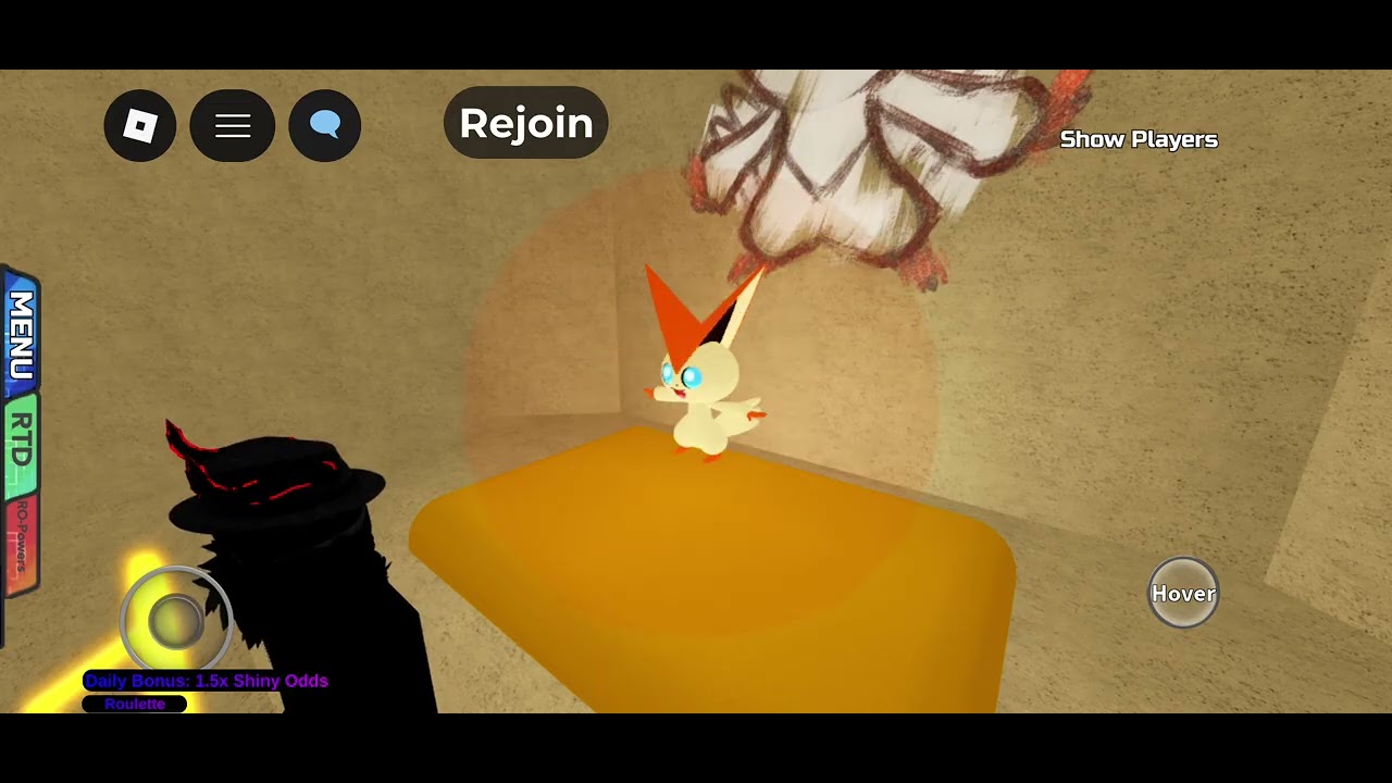Catching victini 