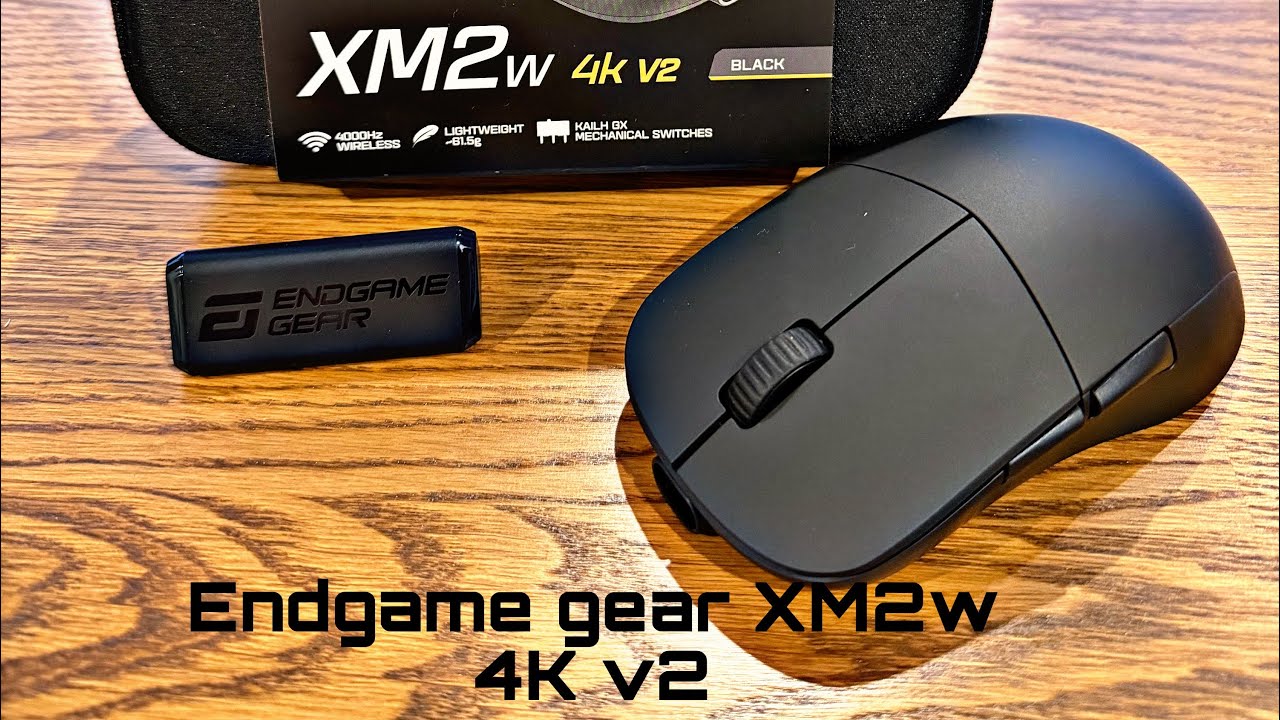 Распаковка и обзор Endgame gear XM2w 4K v2