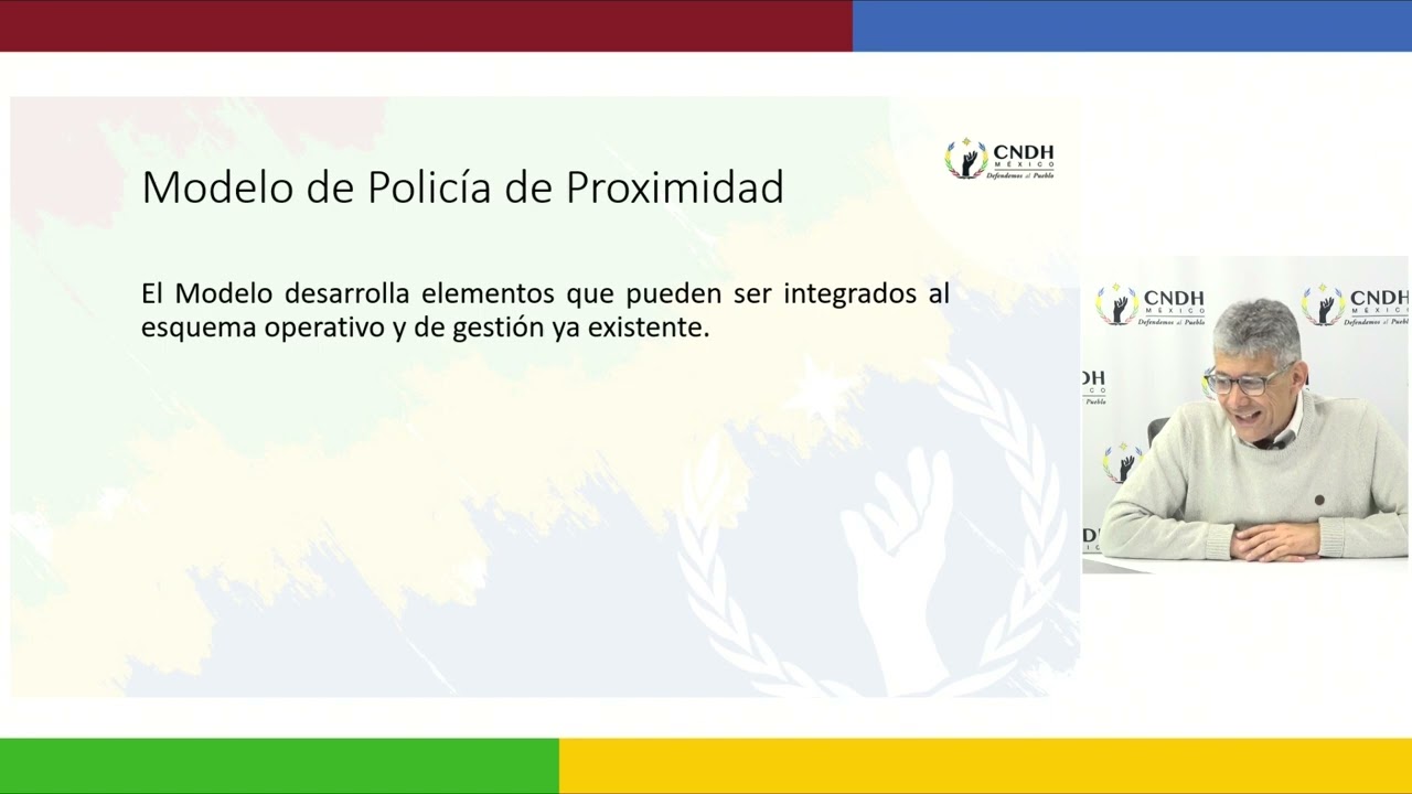 Seguridad Pública y Derechos Humanos (Proximidad social y vinculación con la ciudadanía)